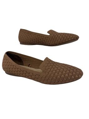 Seychelles Woven Slip-On Flats in Brown